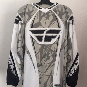 FLY Racing motorcycle pants and jersey
